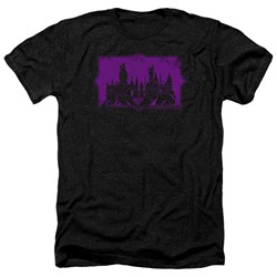 Fantastic Beasts 2 - Mens Hogwarts Silhouette Heather T-Shirt