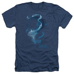 Fantastic Beasts 2 - Mens Newt Silhouette Heather T-Shirt