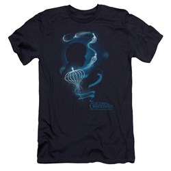 Fantastic Beasts 2 - Mens Newt Silhouette Premium Slim Fit T-Shirt