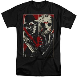 Freddy Vs Jason - Mens Vs Tall T-Shirt