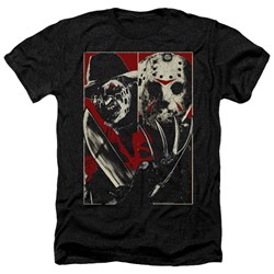 Freddy Vs Jason - Mens Vs Heather T-Shirt