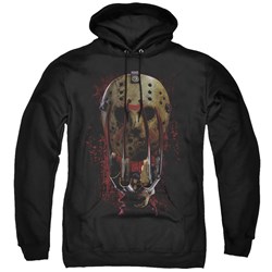 Freddy Vs Jason - Mens Mask And Claws Pullover Hoodie