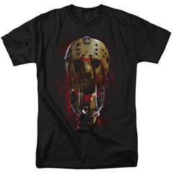 Freddy Vs Jason - Mens Mask And Claws T-Shirt