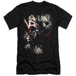 Freddy Vs Jason - Mens Scratches Premium Slim Fit T-Shirt
