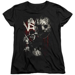Freddy Vs Jason - Womens Scratches T-Shirt