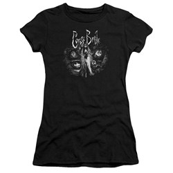 Corpse Bride - Womens Bride To Be T-Shirt In Black