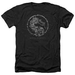Mortal Kombat X - Mens Stone Seal Heather T-Shirt
