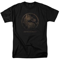 Mortal Kombat - Mens Metal Seal T-Shirt