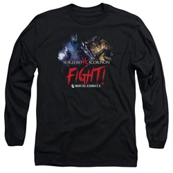 Mortal Kombat - Mens Fight Long Sleeve T-Shirt