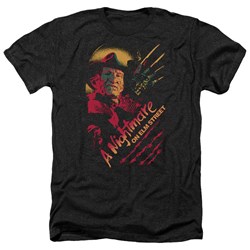 Nightmare On Elm Street - Mens Freddy Claws Heather T-Shirt