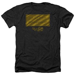 Willy Wonka And The Chocolate Factory - Mens Golden Ticket Heather T-Shirt