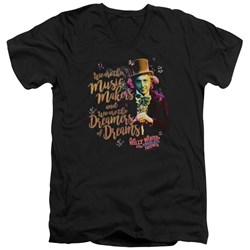Willy Wonka And The Chocolate Factory - Mens Music Makers V-Neck T-Shirt