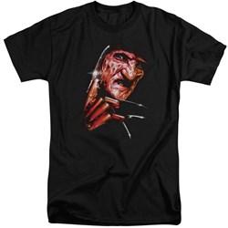 Nightmare On Elm Street - Mens Freddys Face Tall T-Shirt
