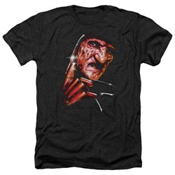 Nightmare On Elm Street - Mens Freddys Face Heather T-Shirt