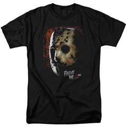 Friday The 13Th - Mens Mask Of Death T-Shirt