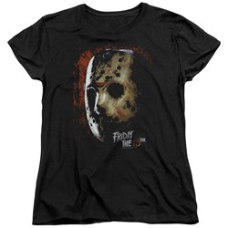 Friday The 13Th - Womens Mask Of Death T-Shirt