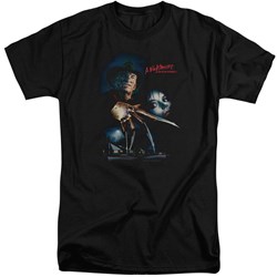 Nightmare On Elm Street - Mens Elm Street Poster Tall T-Shirt