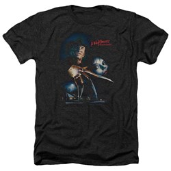 Nightmare On Elm Street - Mens Elm Street Poster Heather T-Shirt