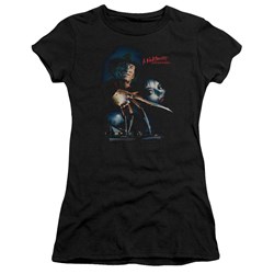 Nightmare On Elm Street - Juniors Elm Street Poster T-Shirt