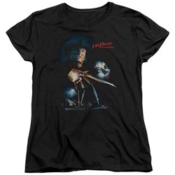 Nightmare On Elm Street - Womens Elm Street Poster T-Shirt