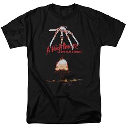 Nightmare On Elm Street - Mens Alternate Poster T-Shirt