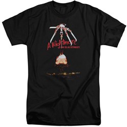 Nightmare On Elm Street - Mens Alternate Poster Tall T-Shirt