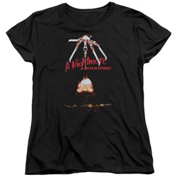 Nightmare On Elm Street - Womens Alternate Poster T-Shirt