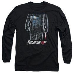 Friday The 13Th - Mens 13Th Poster Long Sleeve T-Shirt