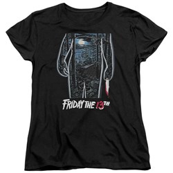 Friday The 13Th - Womens 13Th Poster T-Shirt