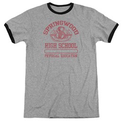 Nightmare On Elm Street - Mens Springwood High Ringer T-Shirt
