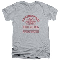 Nightmare On Elm Street - Mens Springwood High V-Neck T-Shirt