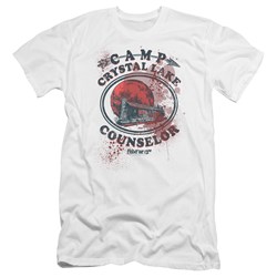 Friday The 13Th - Mens Camp Counselor Victim Premium Slim Fit T-Shirt