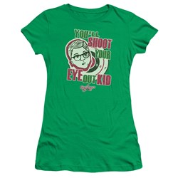 A Christmas Story - Juniors Youll Shoot Your Eye Out T-Shirt