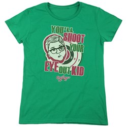 A Christmas Story - Womens Youll Shoot Your Eye Out T-Shirt