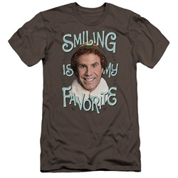 Elf - Mens Smiling Premium Slim Fit T-Shirt