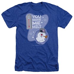 Frosty The Snowman - Mens Melt Heather T-Shirt
