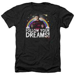 Friday The 13Th - Mens Follow Your Dreams Heather T-Shirt