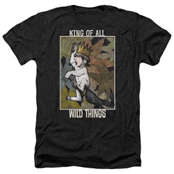 Where The Wild Things Are - Mens King Of All Wild Things Heather T-Shirt