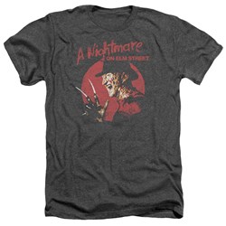 Nightmare On Elm Street - Mens Freddy Circle Heather T-Shirt