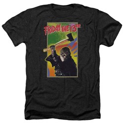 Friday The 13Th - Mens Retro Game Heather T-Shirt