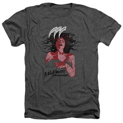 Nightmare On Elm Street - Mens Illustrated European Poster Heather T-Shirt