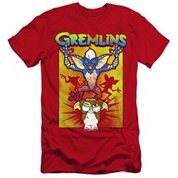 Gremlins - Mens Be Afraid Premium Slim Fit T-Shirt