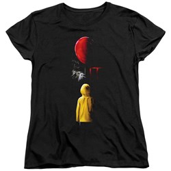 It 2017 - Womens Red Balloon T-Shirt