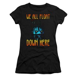 It 2017 - Juniors We All Float Down Here T-Shirt
