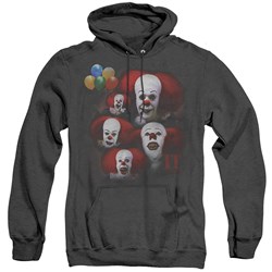 It 1990 - Mens Many Faces Of Pennywise Hoodie