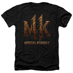 Mortal Kombat 11 - Mens Mk11 Lava Heather T-Shirt