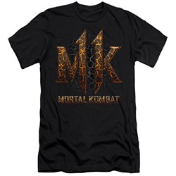 Mortal Kombat 11 - Mens Mk11 Lava Premium Slim Fit T-Shirt