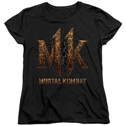 Mortal Kombat 11 - Womens Mk11 Lava T-Shirt
