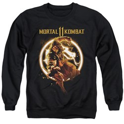 Mortal Kombat 11 - Mens Scorpion Flames Sweater