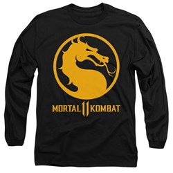 Mortal Kombat 11 - Mens Dragon Logo Long Sleeve T-Shirt